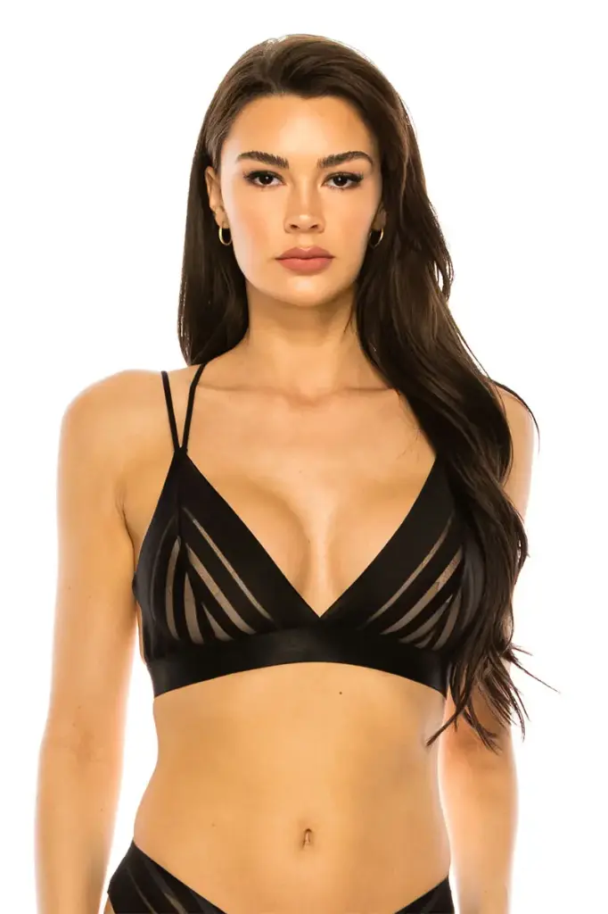 Bralette con Transparencia