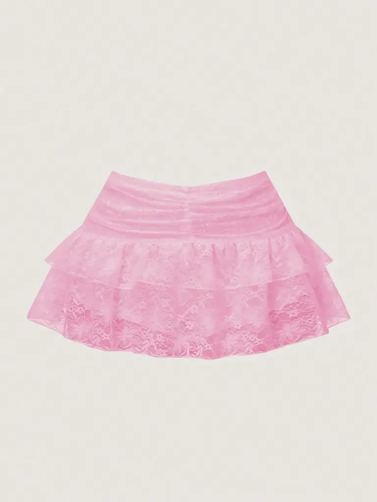 Falda Rosa Olan