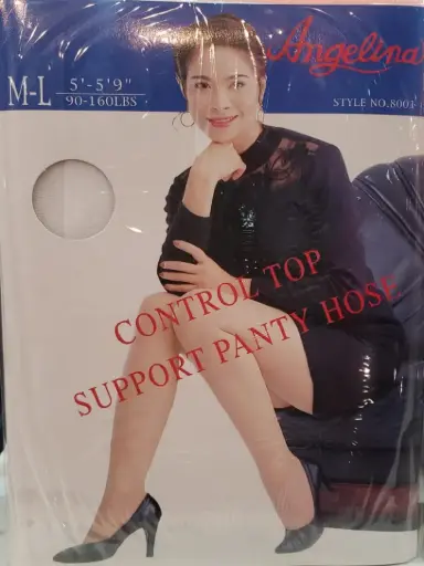 [Angelina 8001 CONTROL STOP SUPPORT PANTY HOSE] Pantimedia 8001 ANGELINA