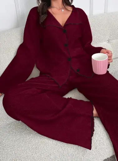 Set 2PCS Pijama Pantalon