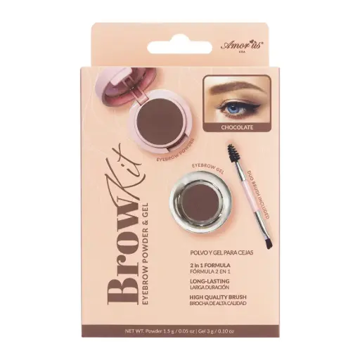 Polvo y Gel Ceja BROW KIT