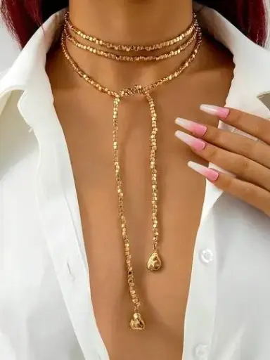 [SHEIN SHOKER sj25091602754541204] Collar Gargantilla