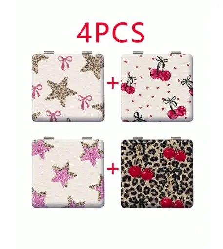 [sb25063083514152117 sb2404231418418010 sb25032161432492925 SHEIN] Mini Espejos de Bolsillo