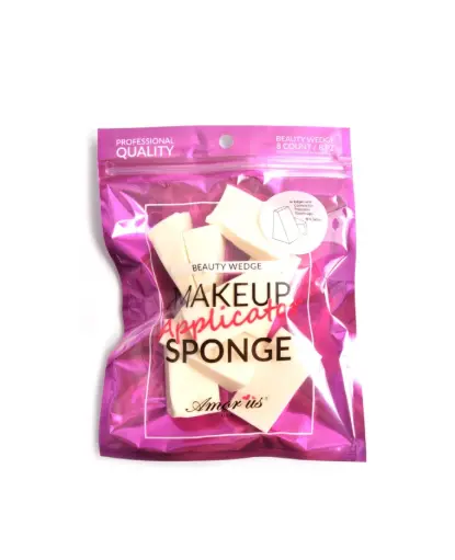 [COSMETIC SPONGE ASSORMENT AMOR US] Paquete 20PCS Esponjas AMOR US