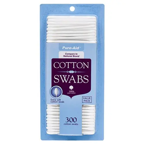 [Cotton Swabs Pure Aid] Cotonete Algodon PURE AID