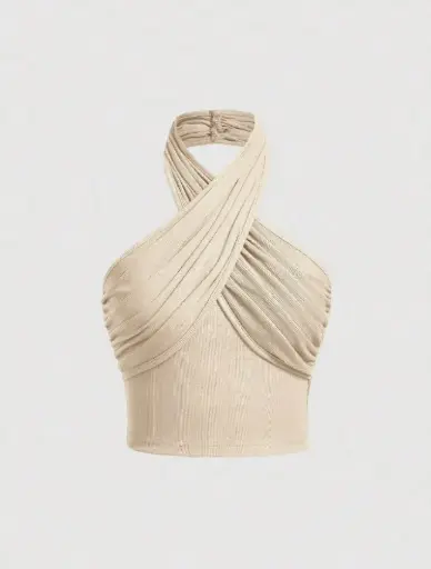 [sz2307101296982718 SHEIN] Blusa de Cuello