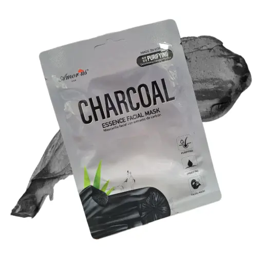 [AMOR US ESSENCE FACIAL MASK CHARCOAL] Mascarilla Facial AMOR US