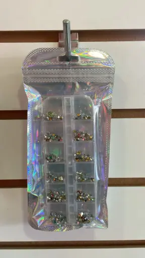 [uñas decoracion lentejuela brillo] Decoracion Piedras Uñas