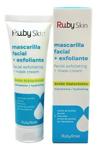 [RUBY SKIN ROSE] Mascarilla y Exfoliante Facial