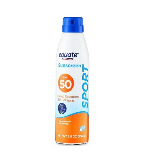 [EQUATE  SPORT SUNSCREEN] Protector Solar 50SPF Spray Sport