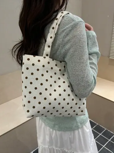 [sg260314172346405507692 shein bolso] Bolso Tote Bag Puntos