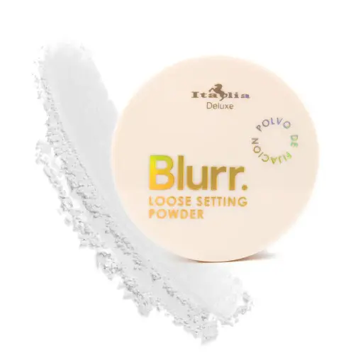 [ITALIA DELUXE BLURR LOOSE SETTING POWDER] Polvo Translucido BLURR