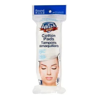 [WISH ULTRA COTTON ROUNDS PADS] Algodon Desmaquillante WISH ULTRA