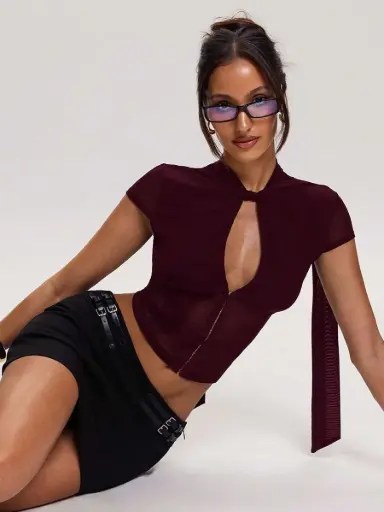 Blusa Estilo Corset