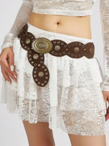 [sc25041724482214207 shein] Cinturon Bohemio Cafe