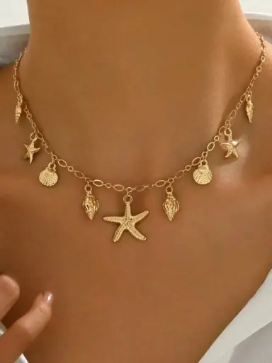 [sj25053097384545925 shein] Collar de Playa 
