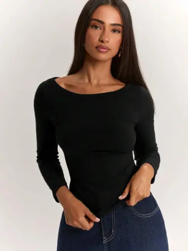 [sz260514194960470205466 shein] Blusa Manga Larga