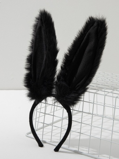 [sc2307178974638388] Diadema Negra de Orejas de Conejo