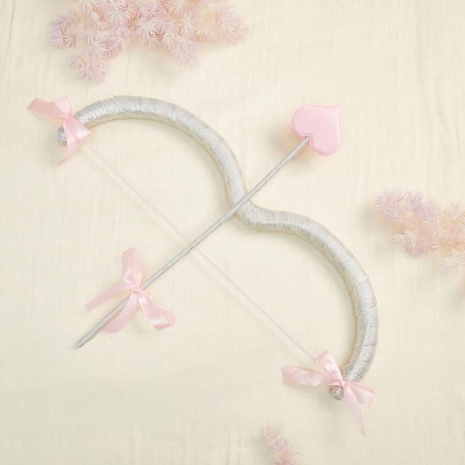 [sc25081891701053587] Set de Arco y Flecha de Cupido Rosa Bebé