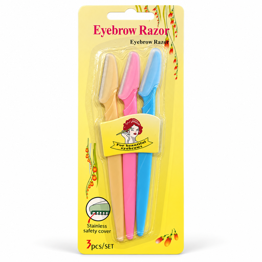 [TC101335-RAZOR-3PCS] Paquete de Perfiladores para Ceja 3 Piezas
