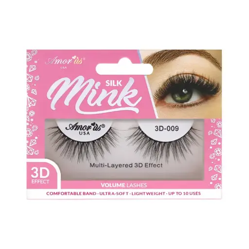 Pestañas SILK MINK 3D