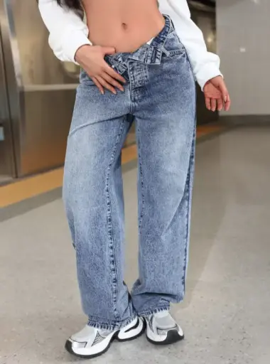 pantalon demin casual