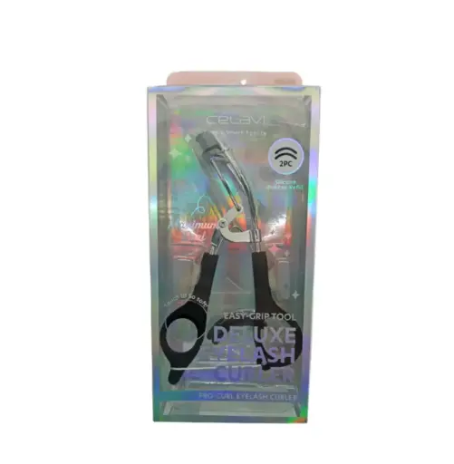 [deluxe eyelash curler easy grip tool CELAVI] Enchinador de Pestañas CELAVI 