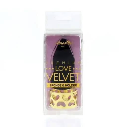 [Amor Us] Esponja Negra LOVE VELVET
