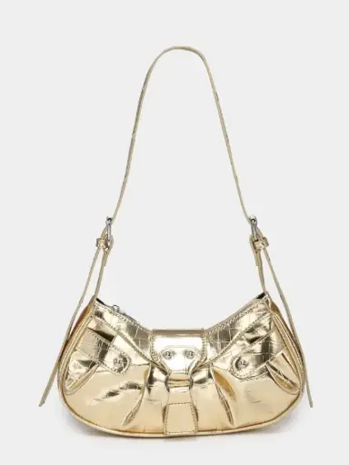 [sg2212297129360424 SHEIN] Bolso Chico Dorado 