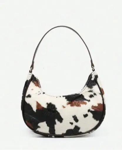 [sw2108022488811897 SHEIN] Bolso Chico Estampado 