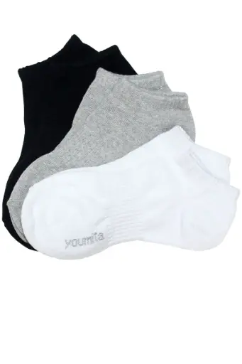 3 Pares de Calcetin Basico